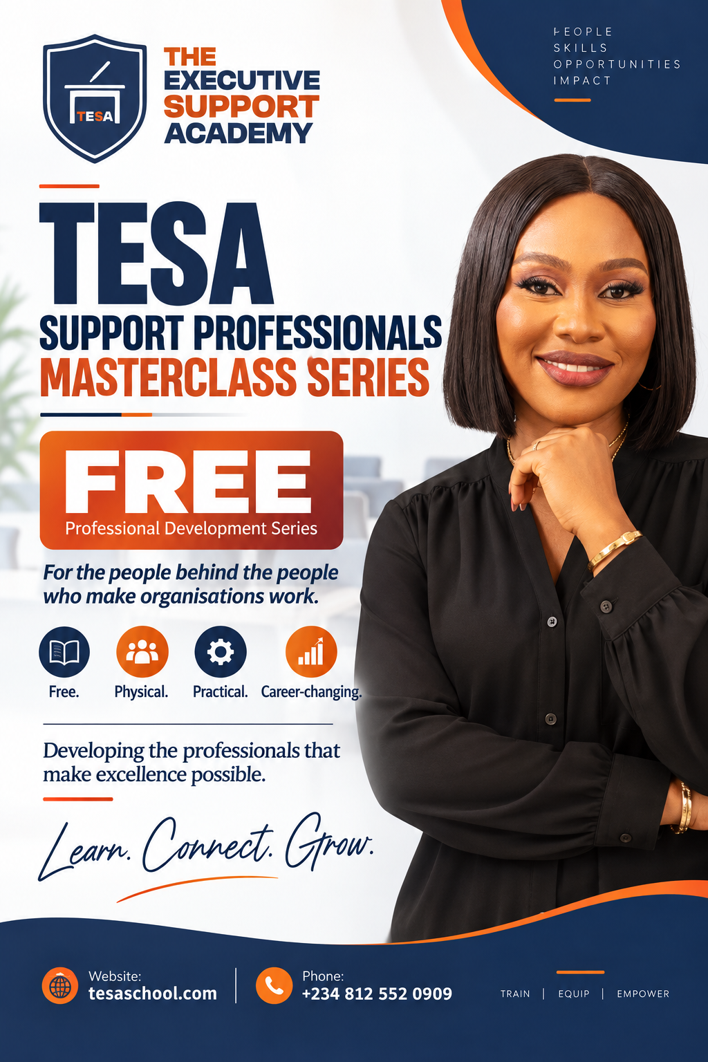 Scene from the TESA SUPPORT PROFESSIONAL MASTERCLASS SERIES programme