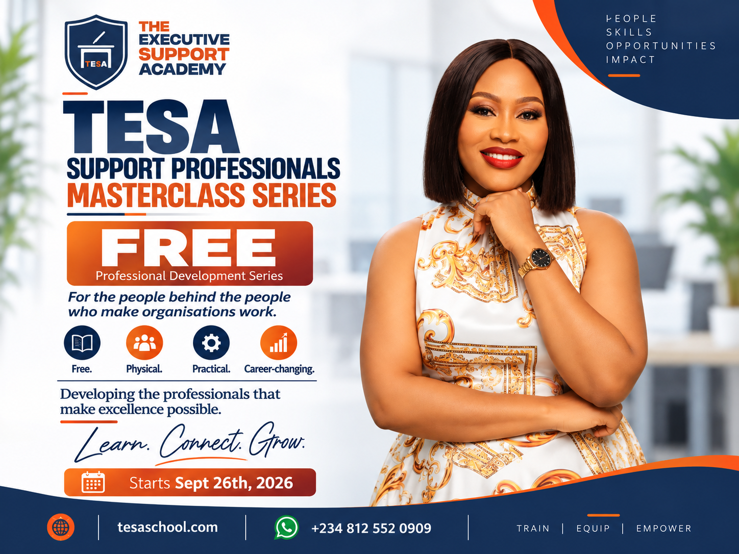 TESA SUPPORT PROFESSIONAL MASTERCLASS SERIES