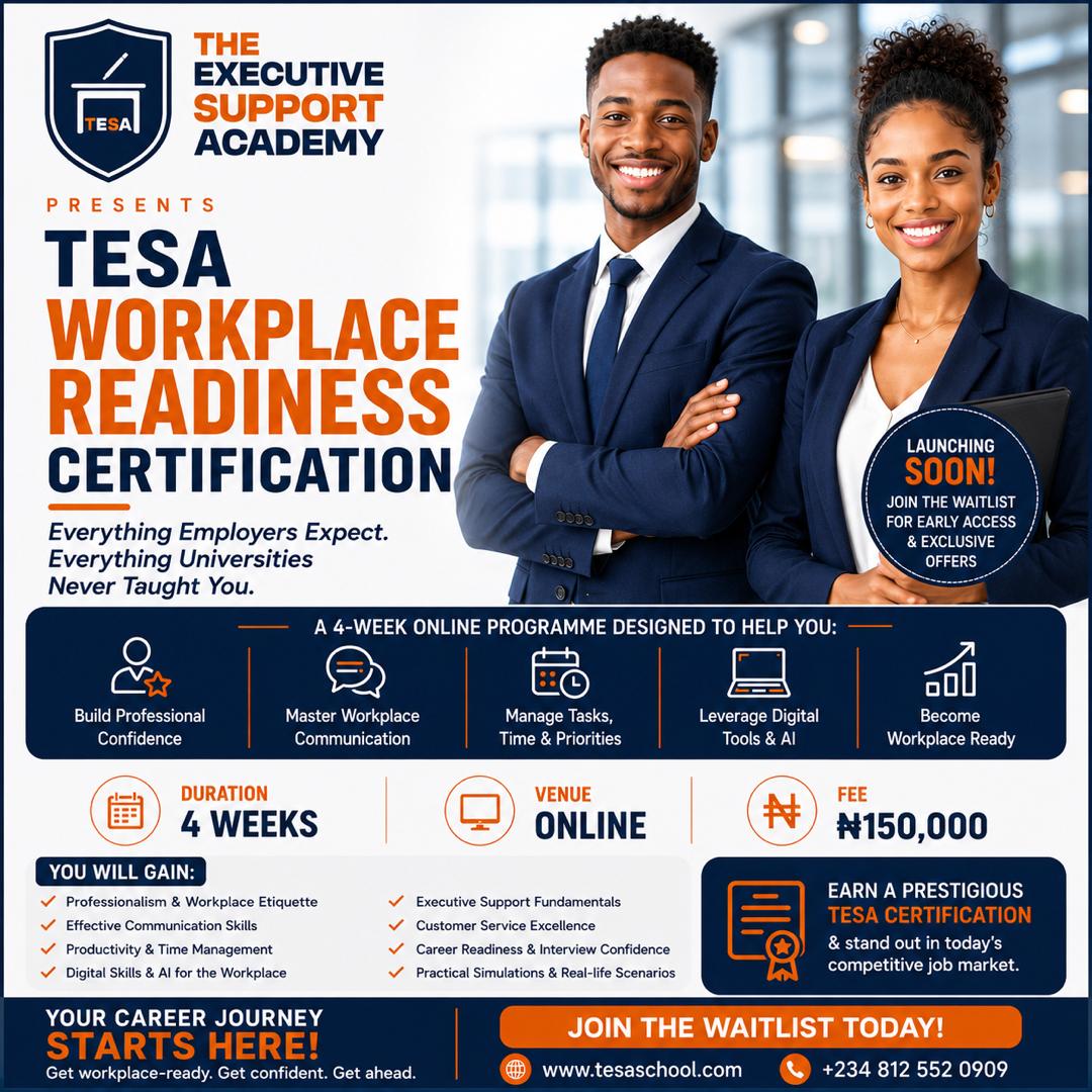 TESA Workplace Readiness Certification
